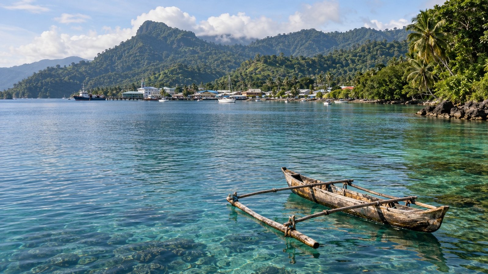 Baia tropicale di Alotau, Milne Bay