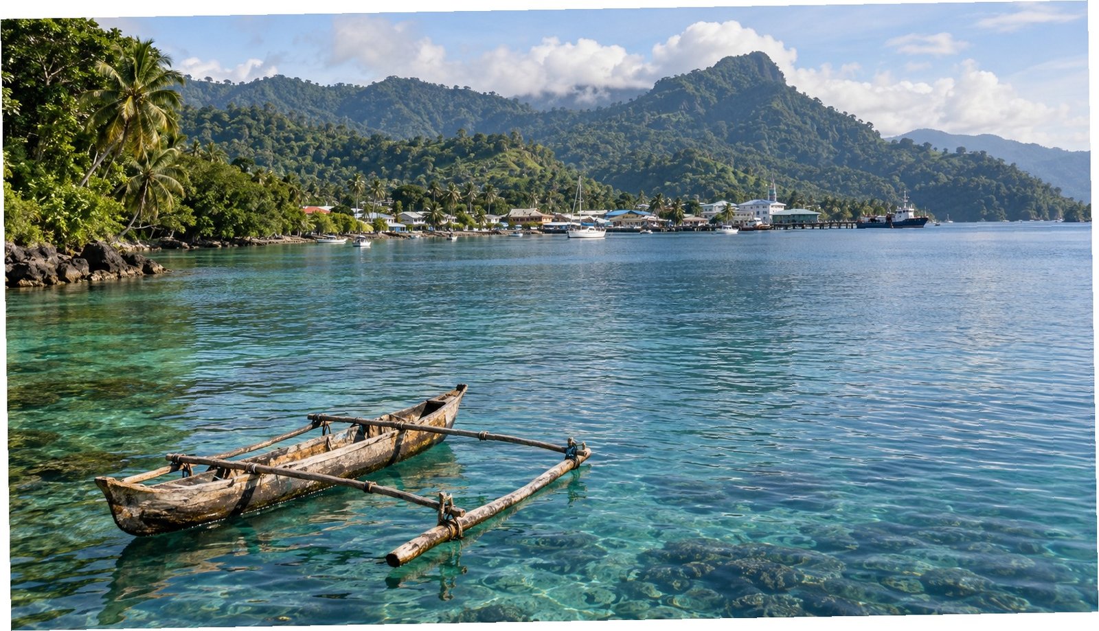 Baia tropicale di Alotau, Milne Bay