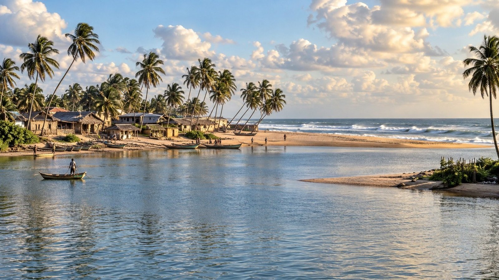 Aného in solitaria: lagune, spiagge e memoria del Togo costiero