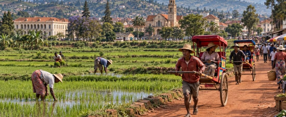 Antsirabe in solitaria: altopiani, risaie e sorgenti del Madagascar
