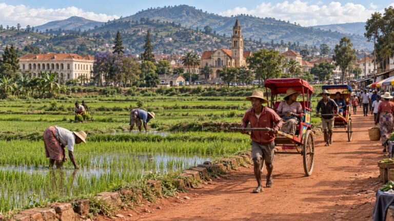 Antsirabe in solitaria: altopiani, risaie e sorgenti del Madagascar
