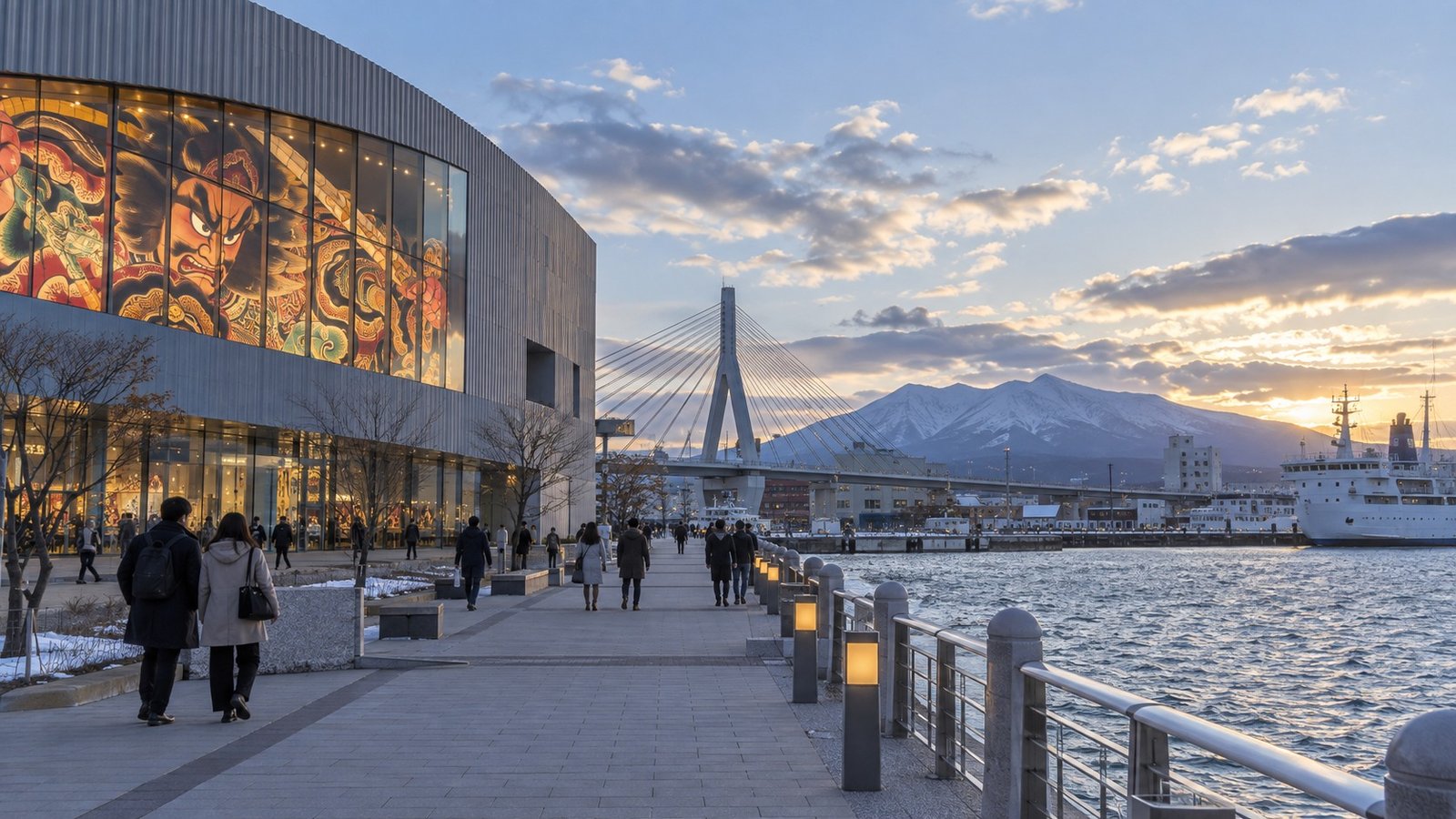 Aomori in solitaria: quartieri, sapori e notti del Kansai