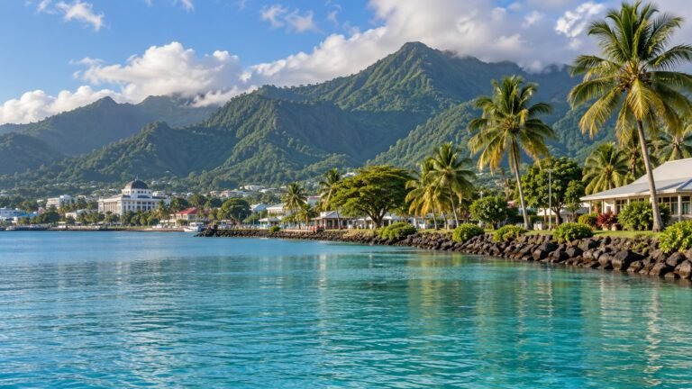 Apia in solitaria: cultura samoana, mercati e costa tropicale