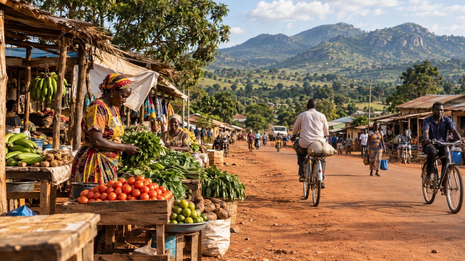 Arua in solitaria: colline, mercati e confini dell’Uganda — veduta 1
