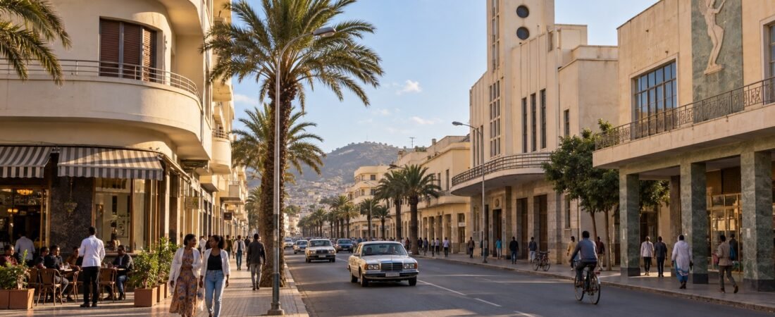 Asmara in solitaria: architettura modernista e altopiano eritreo