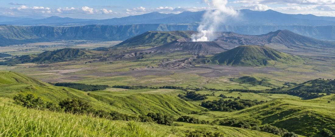 Aso in solitaria: giardini, case da tè e artigianato giapponese