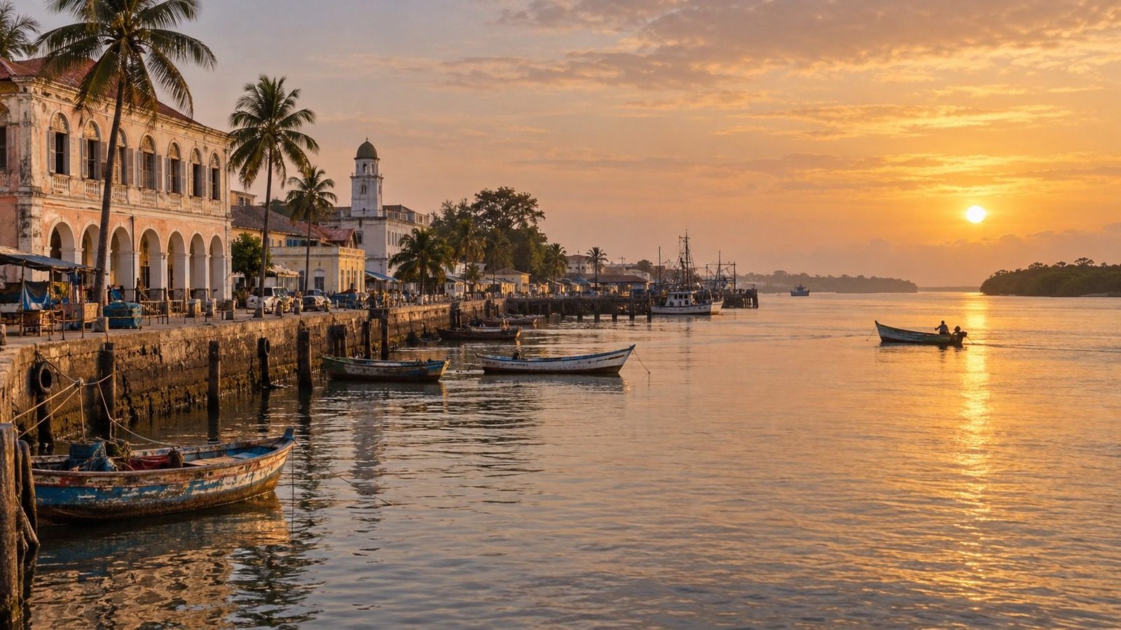 Banjul in solitaria: storia, mangrovie e oceano nel cuore del Gambia