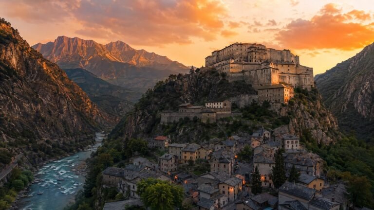 Bard in solitaria: la fortezza sabauda e la gola della Dora Baltea