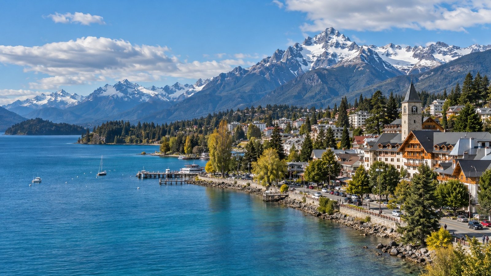 Lago Nahuel Huapi vicino a Bariloche