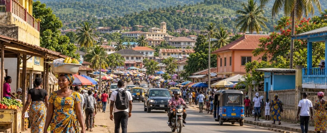 Bo in solitaria: mercati, storia e vita quotidiana della Sierra Leone meridionale