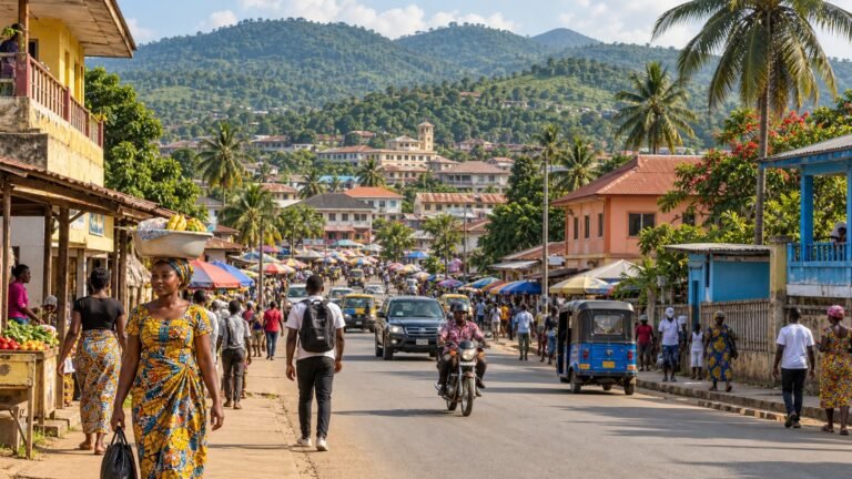 Bo in solitaria: mercati, storia e vita quotidiana della Sierra Leone meridionale