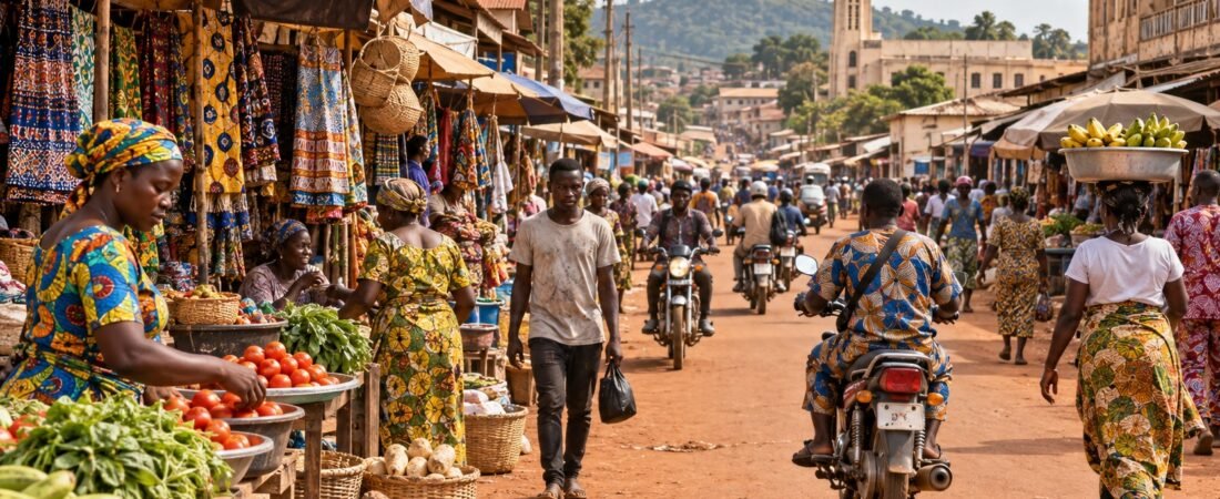 Bohicon in solitaria: mercati, storia e vita quotidiana del Benin