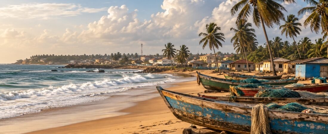 Buchanan in solitaria: spiagge, porto e costa della Liberia