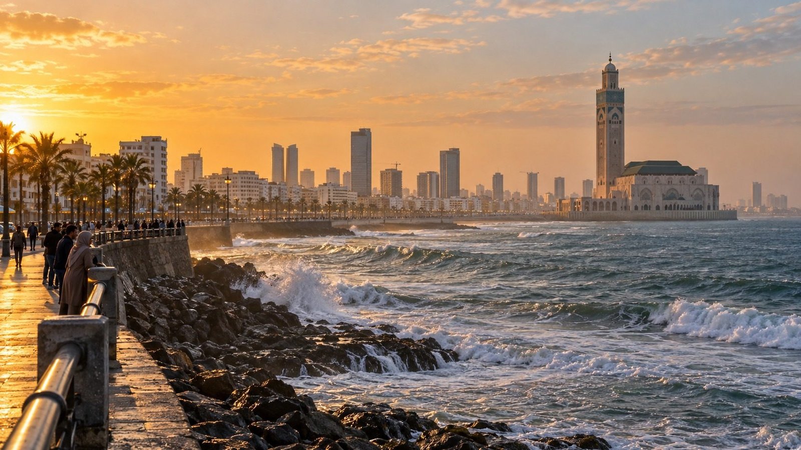 Casablanca in solitaria: oceano, architettura e vita marocchina