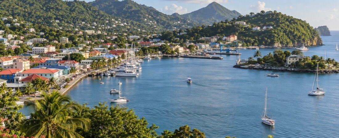 Castries in solitaria: baie, mercati e colline di Saint Lucia