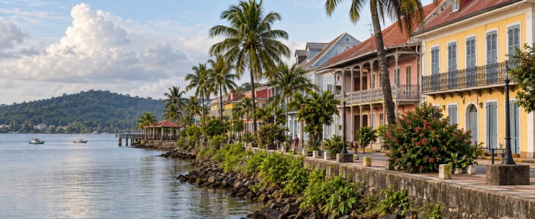 Caienna in solitaria: cultura creola e costa della Guyana francese