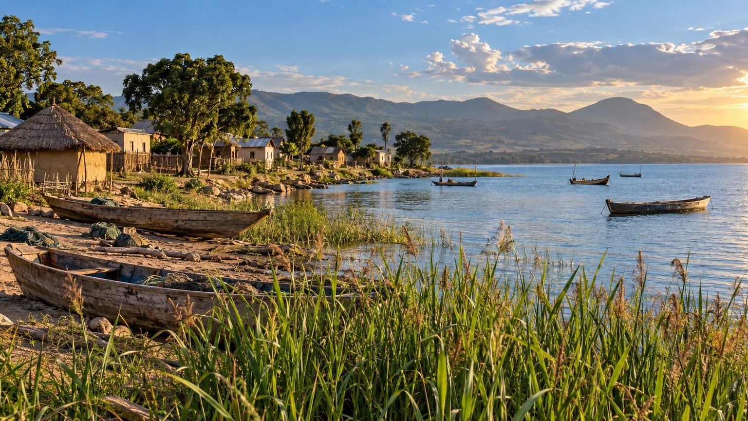 Chiengi in solitaria: lago Mweru, villaggi e nord dello Zambia