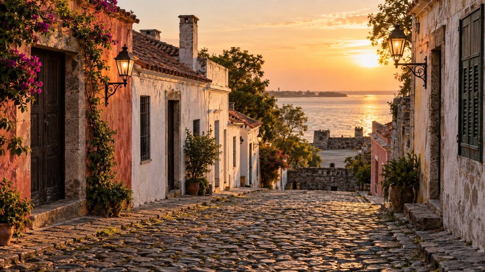 Colonia del Sacramento in solitaria: pietre, fiume e lentezza uruguaiana