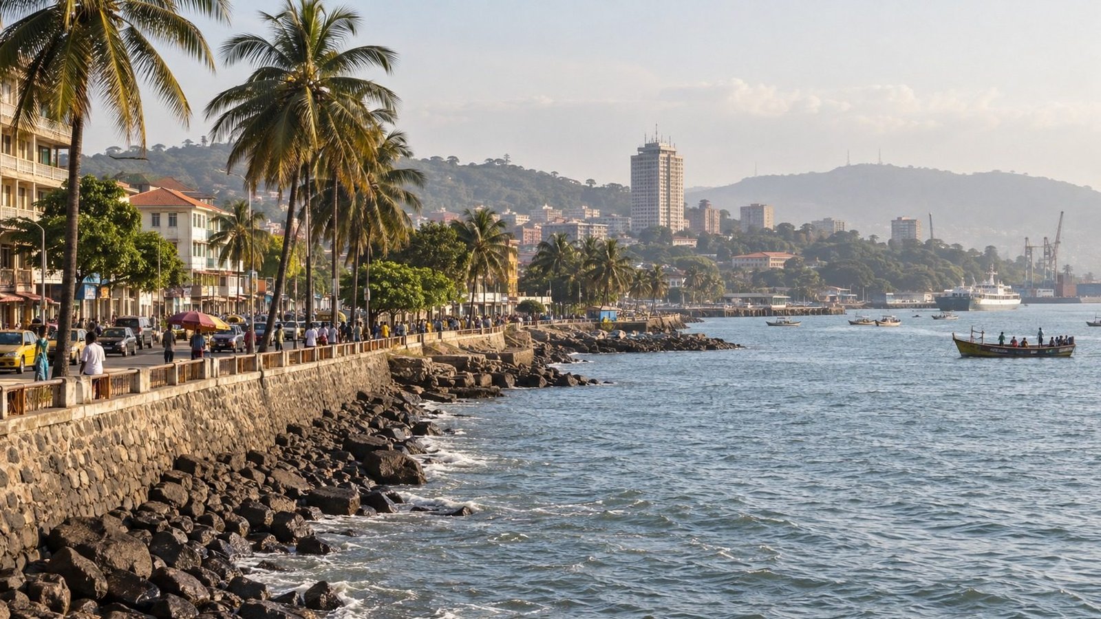 Conakry in solitaria: oceano, mercati e cultura guineana