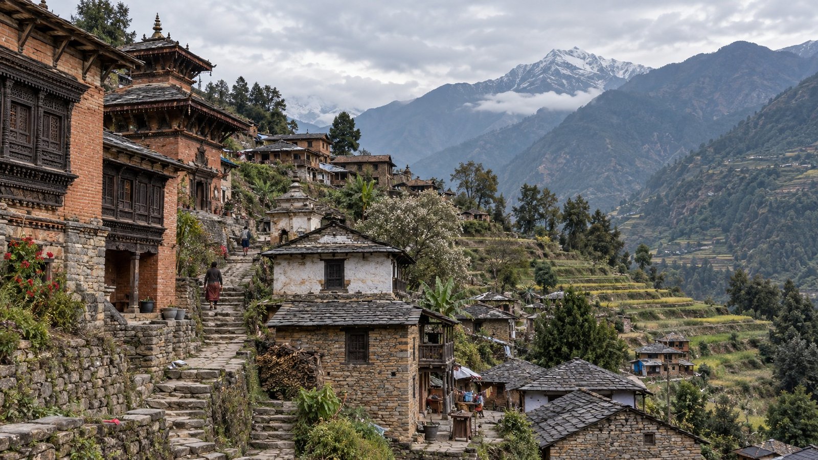 Dolakha: paesaggio e villaggi