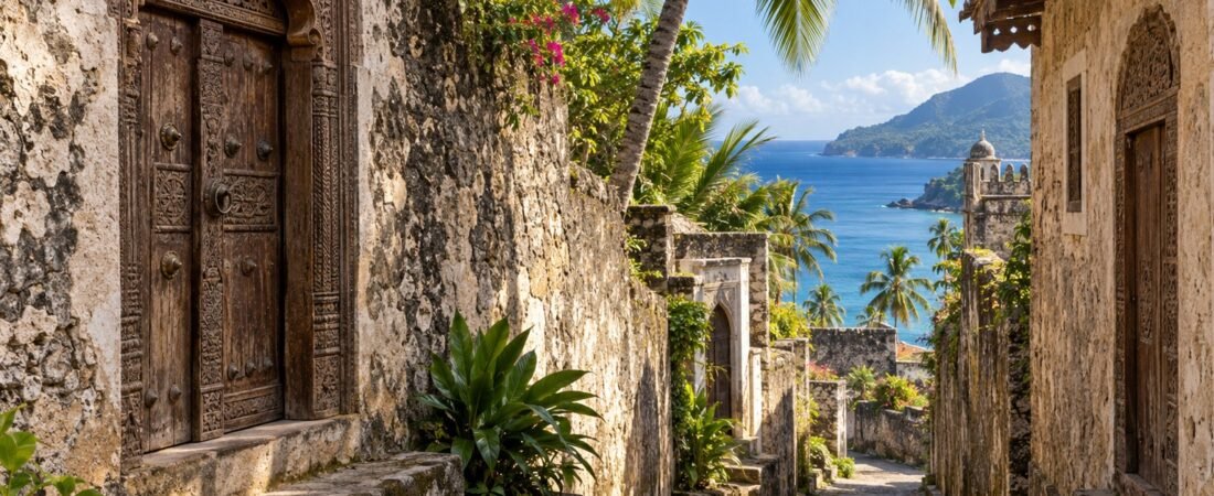Domoni in solitaria: medina, palme e isola di Anjouan