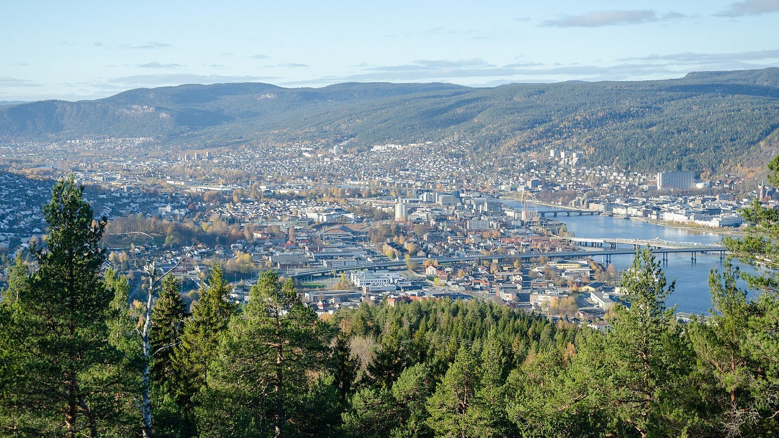 Drammen in solitaria: guida tra fiume, colline e cultura