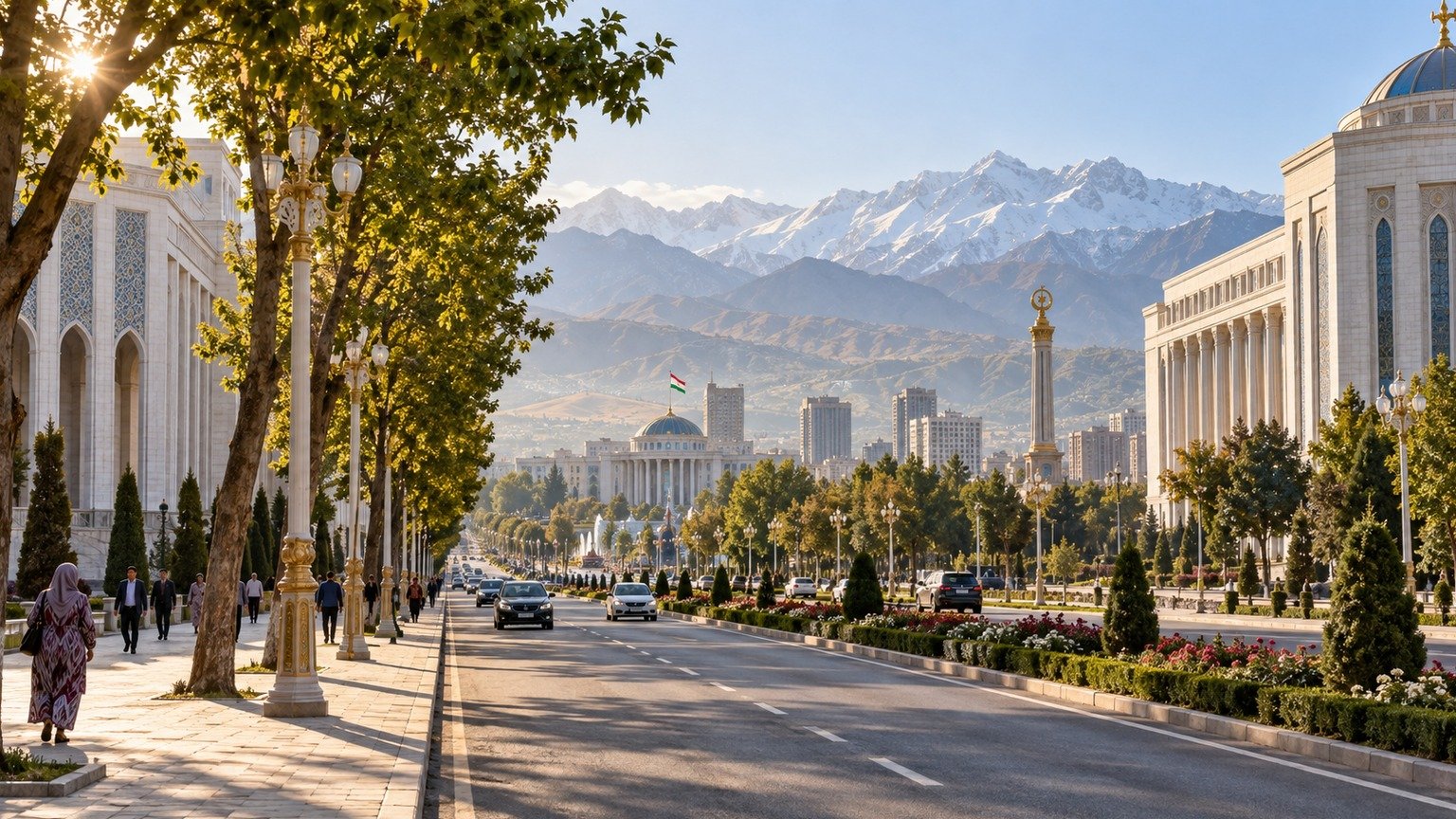 Dushanbe in solitaria: viali, mercati e montagne del Tagikistan — veduta 1