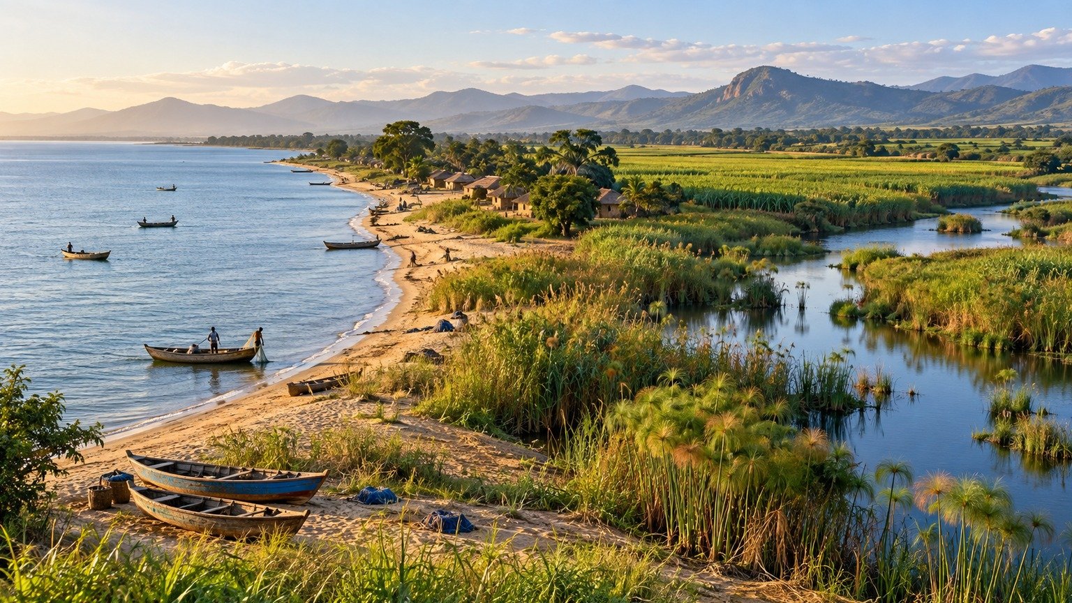 Dwangwa in solitaria: lago Malawi, fiumi e pianure del centro