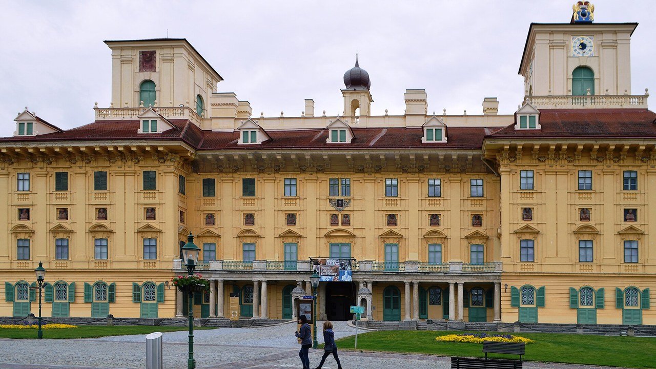 Vista di Eisenstadt nel Burgenland austriaco