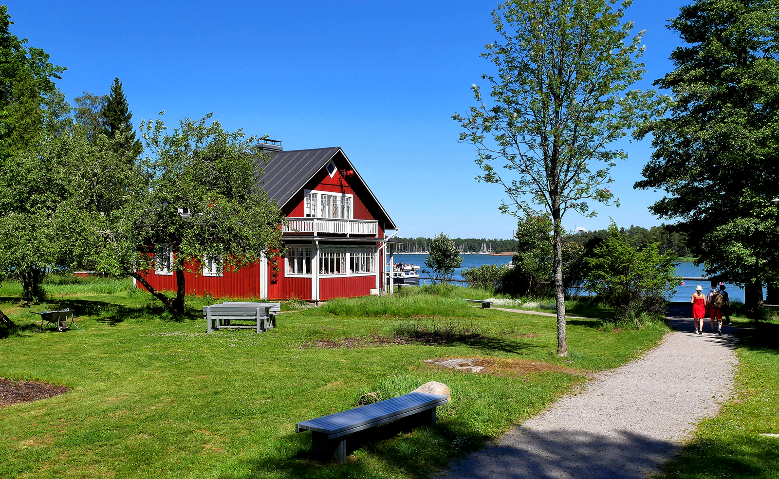 Villaggio di pescatori sull’isola di Pentala, Espoo