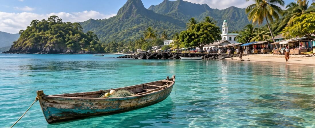 Fomboni in solitaria: laguna, mercati e isola di Mohéli