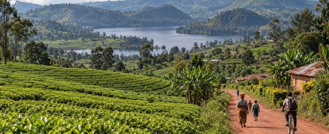 Fort Portal in solitaria: tè, crateri e colline dell’Uganda occidentale
