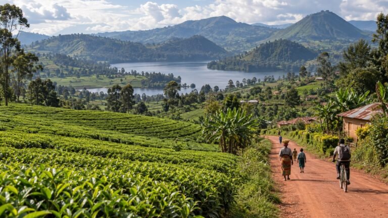 Fort Portal in solitaria: tè, crateri e colline dell’Uganda occidentale