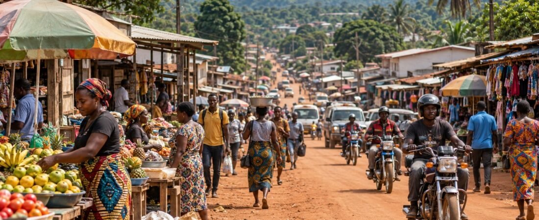 Ganta in solitaria: strade, mercati e nord della Liberia