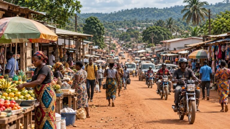 Ganta in solitaria: strade, mercati e nord della Liberia