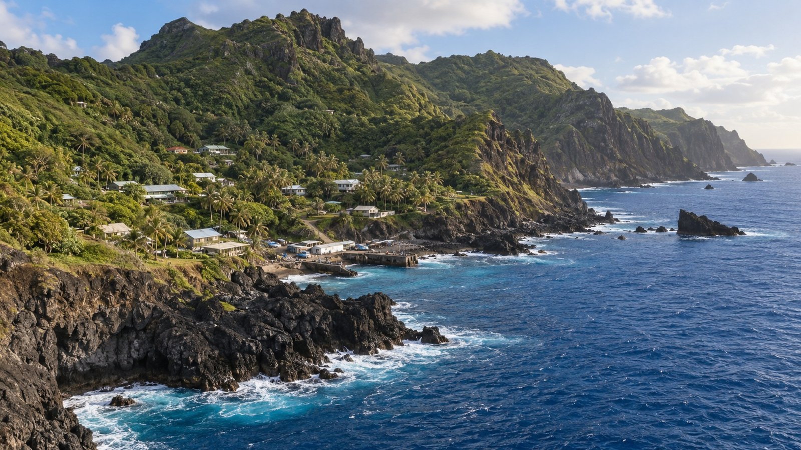 Costa tropicale di Georgetown, Pitcairn