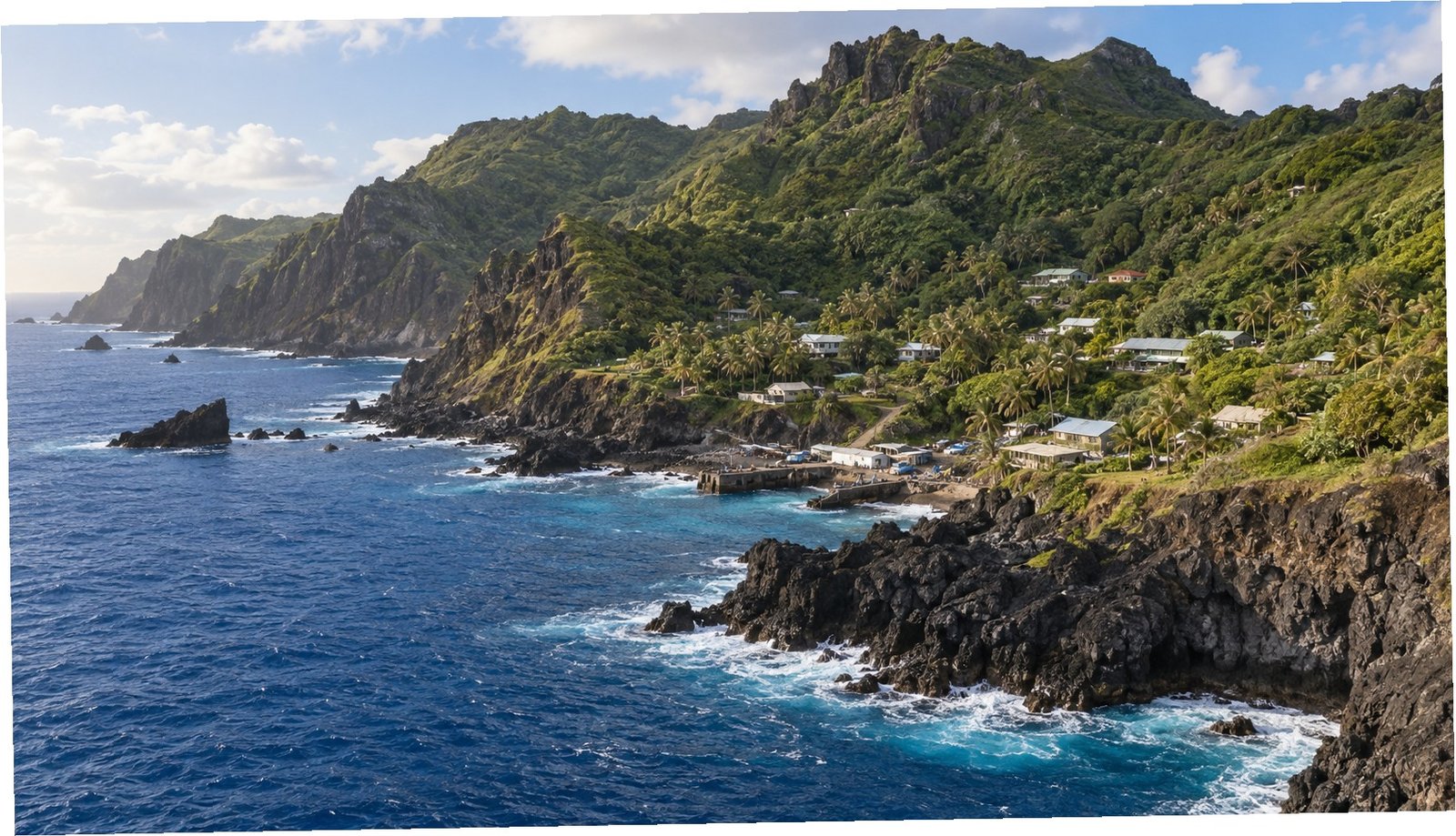 Costa tropicale di Georgetown, Pitcairn