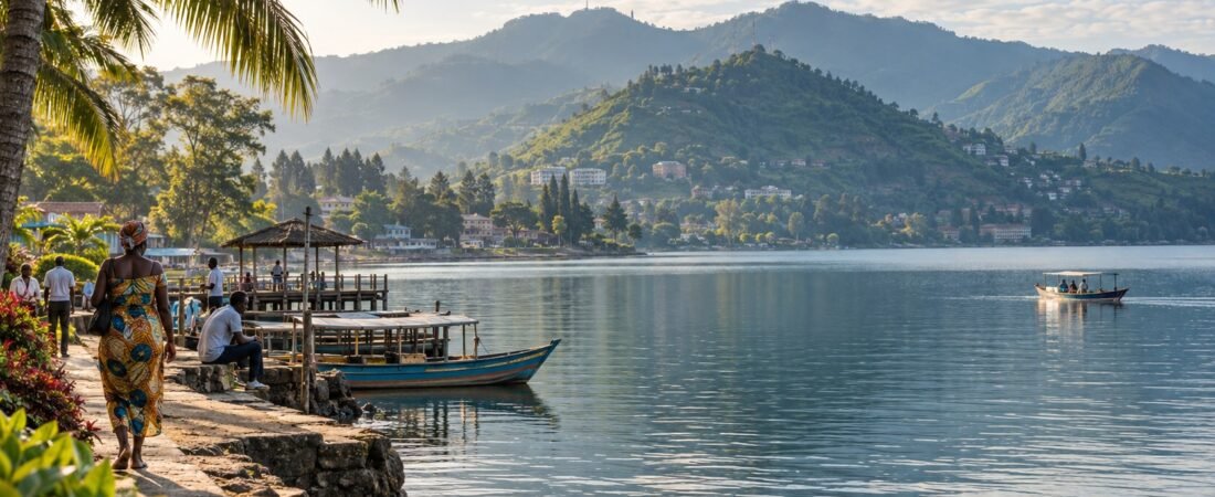 Gisenyi in solitaria: Lago Kivu, vulcani e confine con il Congo