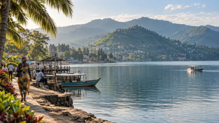 Gisenyi in solitaria: Lago Kivu, vulcani e confine con il Congo