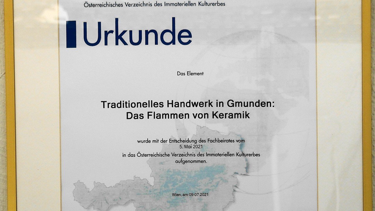 Tradizione della ceramica di Gmunden