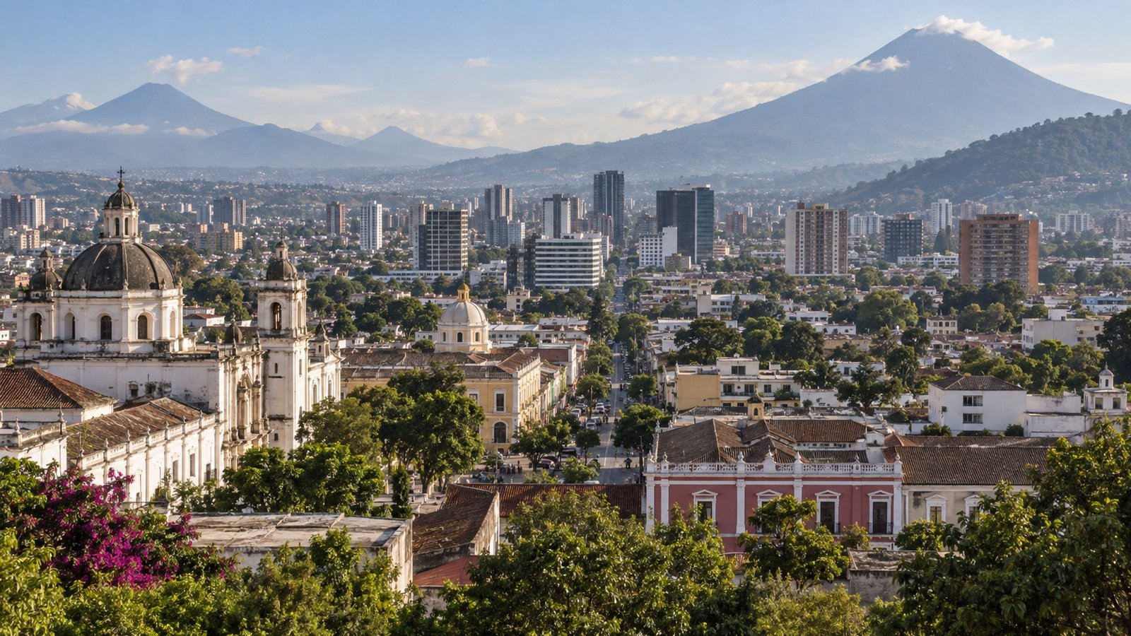Guatemala City in solitaria: cultura urbana e vulcani all’orizzonte