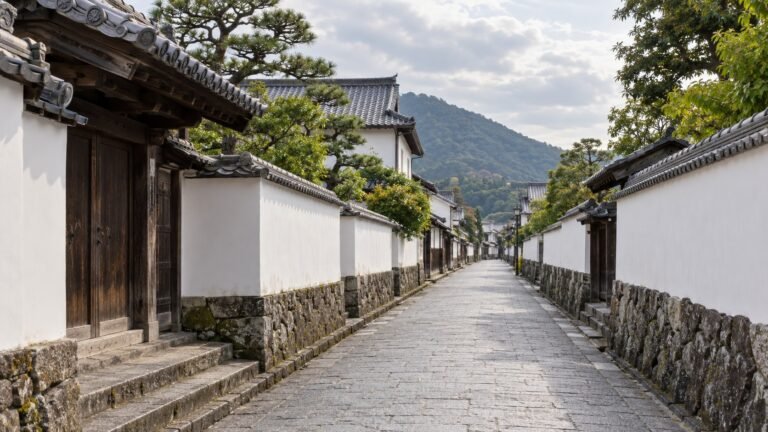 Hagi in solitaria: quartieri, sapori e notti del Kansai