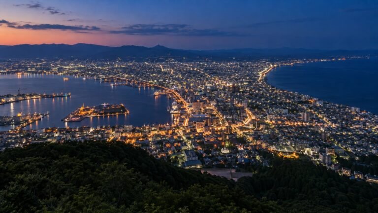 Hakodate in solitaria: giardini, case da tè e artigianato giapponese