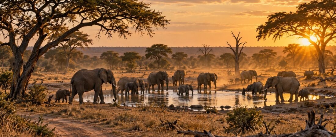 Hwange in solitaria: safari, savana e Zimbabwe occidentale