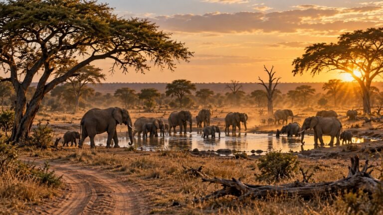 Hwange in solitaria: safari, savana e Zimbabwe occidentale