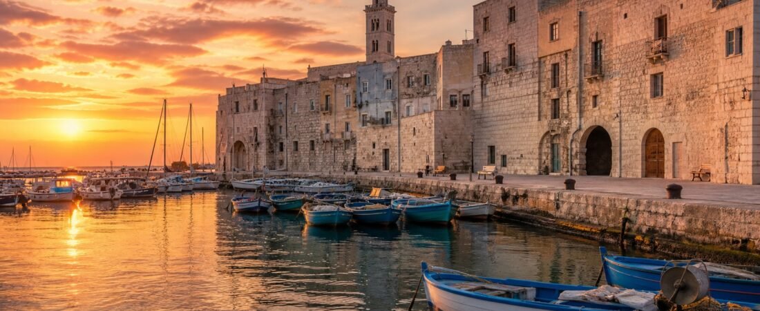 Bisceglie in solitaria: dolmen, porto e passeggiate sulla costa di Puglia