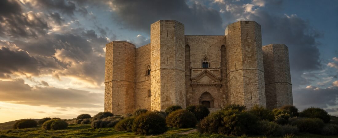 Castel del Monte in solitaria: geometrie federiciane e paesaggi della Puglia