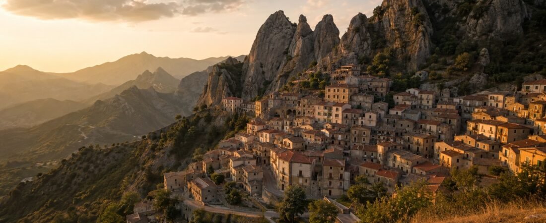 Castelmezzano in solitaria: borgo sospeso e paesaggi delle Dolomiti Lucane