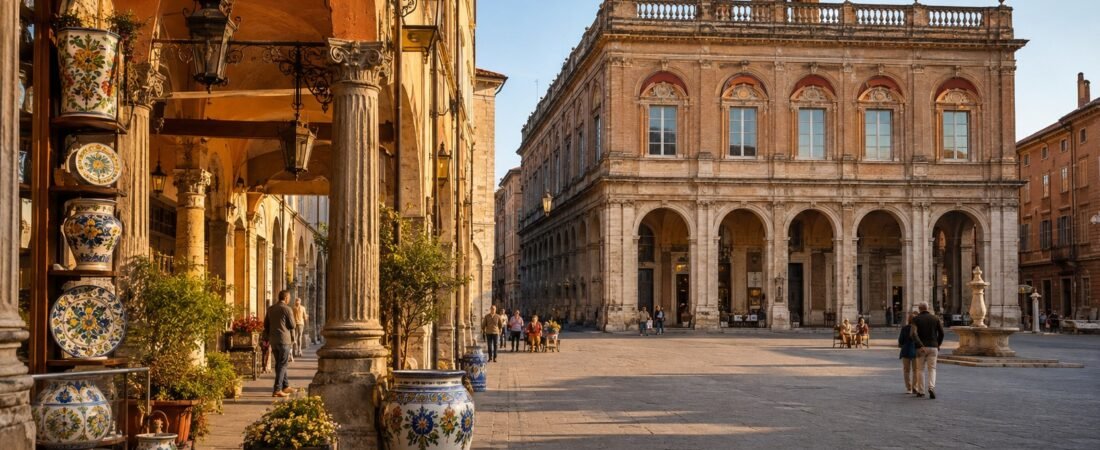 Faenza in solitaria: ceramiche, piazze e sapori della Romagna d’arte