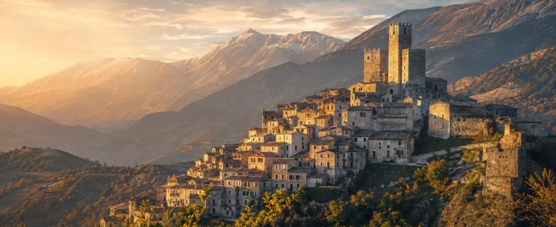 Pacentro in solitaria: castello, pietra e panorami ai piedi della Majella